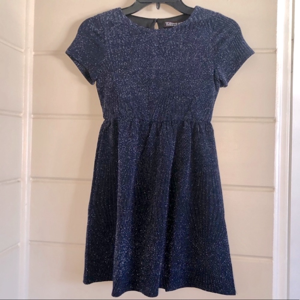 NEW Trixxi Glitet Knit Cap Sleeve Dress